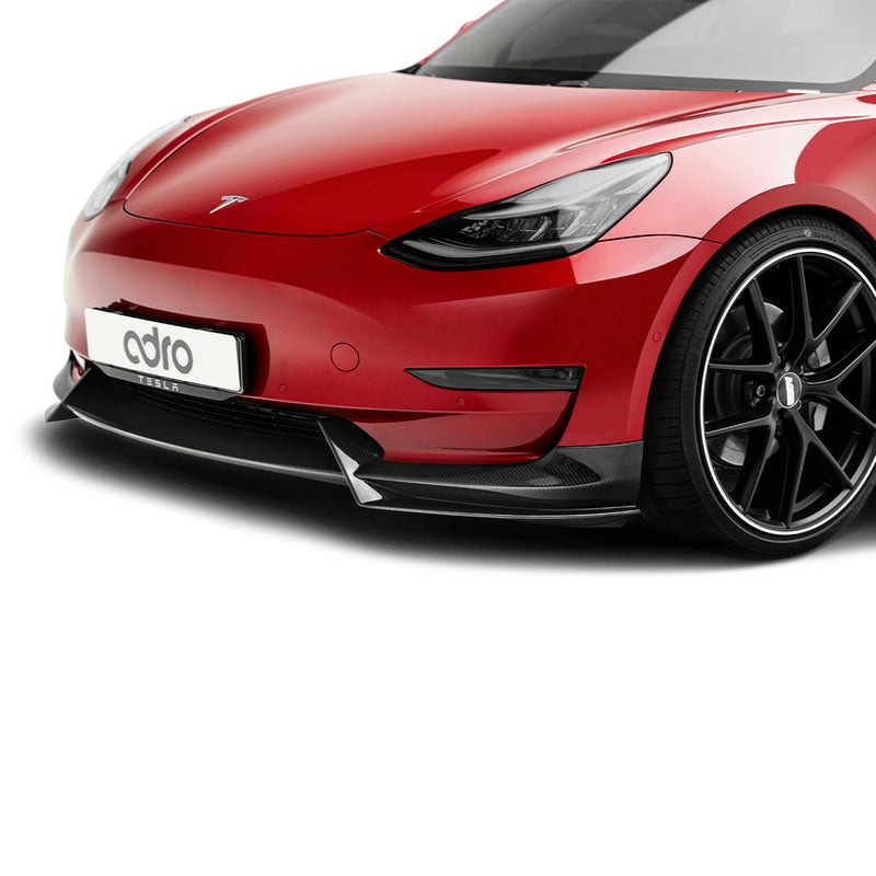 adro tesla model 3 front lip v1 2