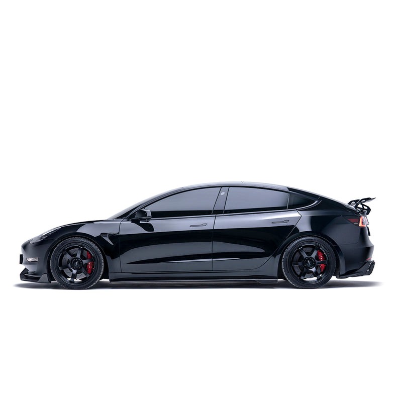 adro tesla model 3 front lip v2 5