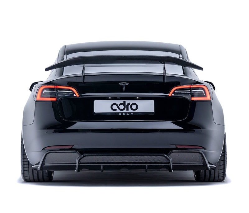 adro tesla model 3 rear diffuser1