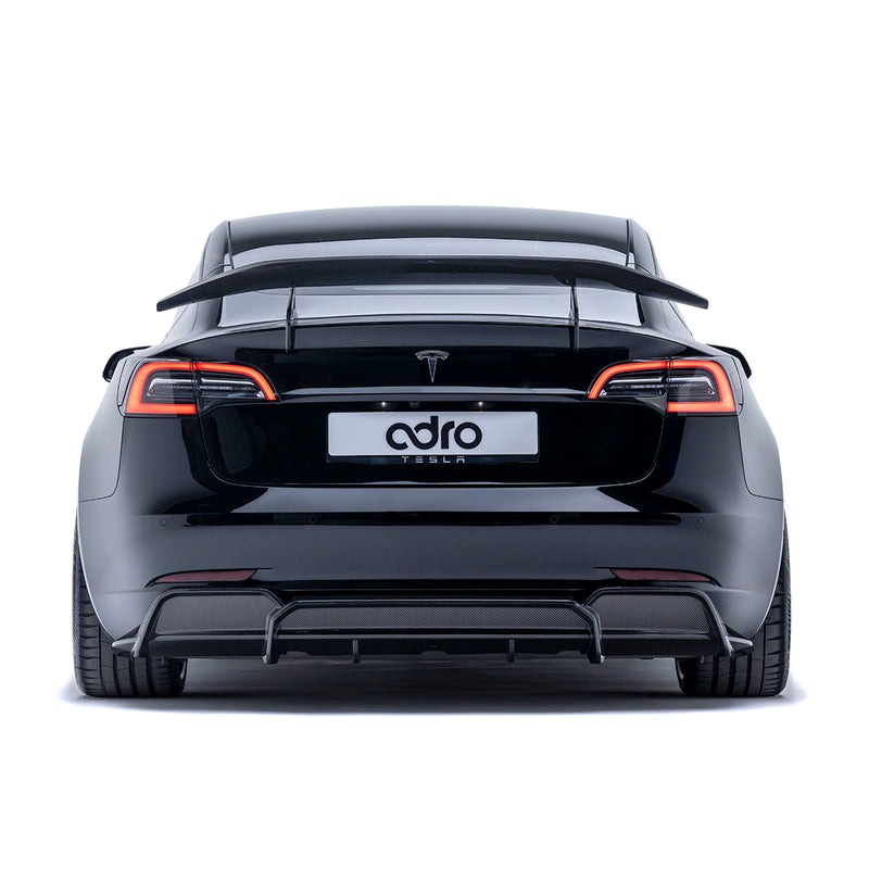 adro tesla model 3 rear diffuser1