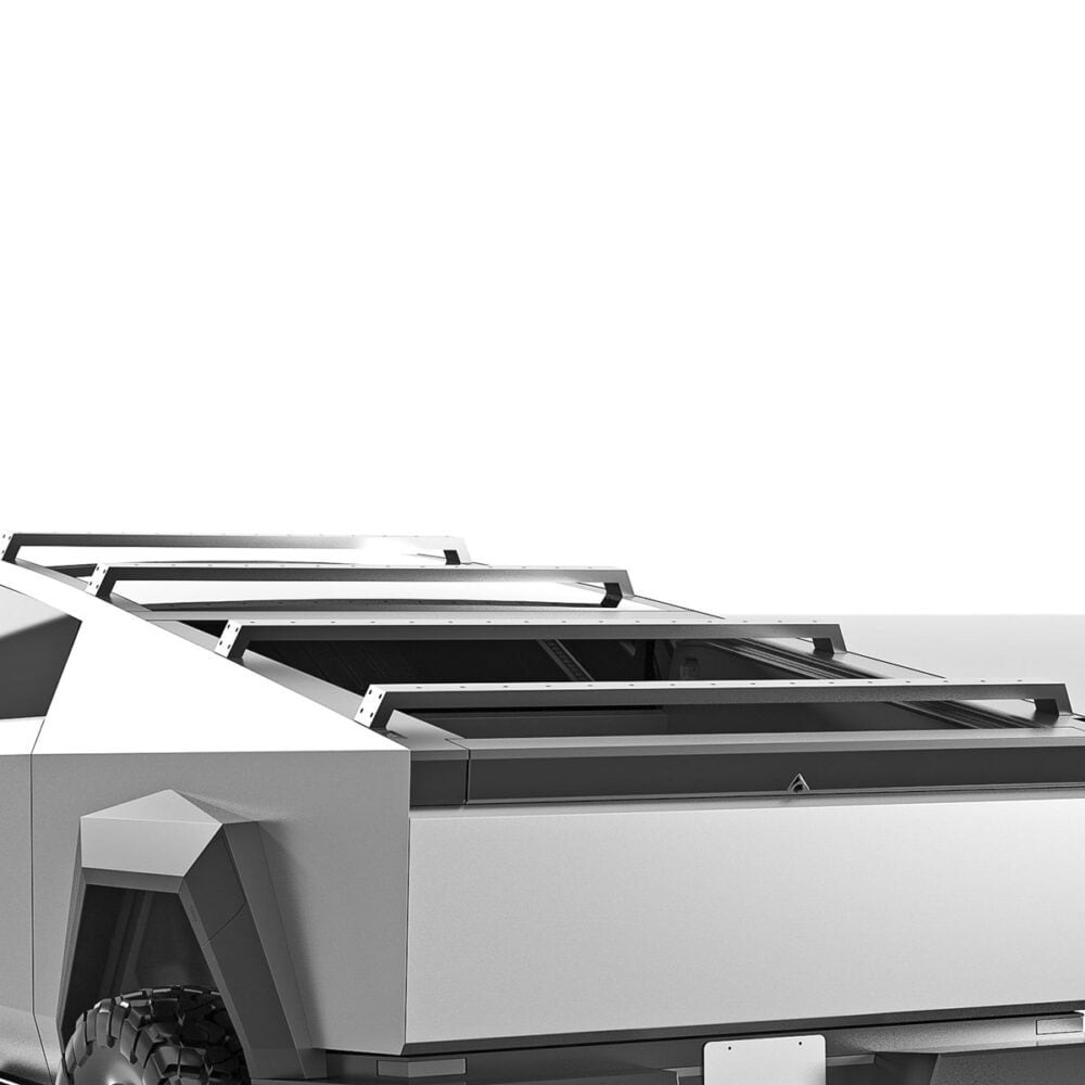 Unplugged Performance Tesla Cyber truck roof rack1