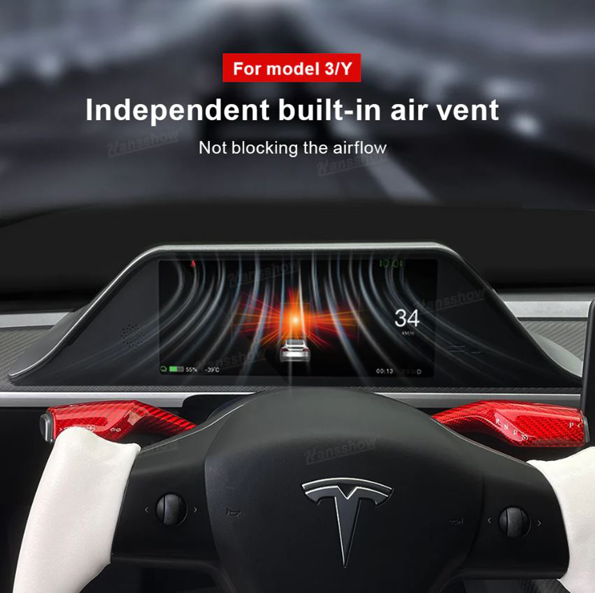 tesla integrated display 9