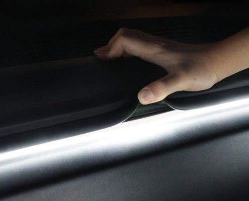 tesla frunk lighting 3