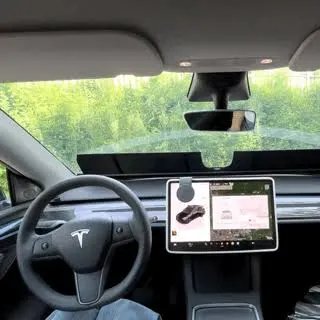 tesla retractable windshield sunshade9 tesla retractable windshield sunshade9