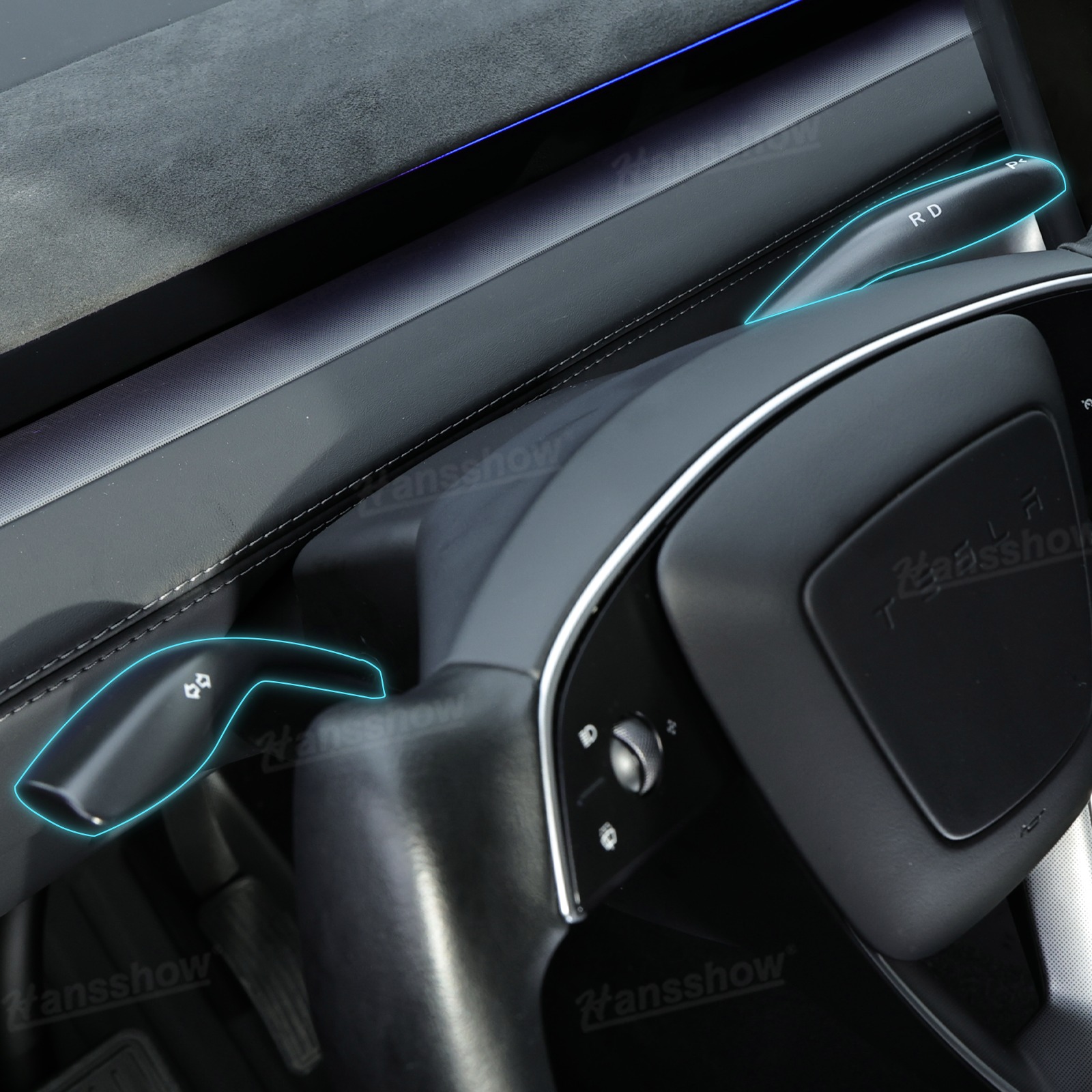 Turn Signal And Gear Stalk Retrofit For Tesla Model 3 Y S X Turn Signal And Gear Stalk Retrofit For Tesla Model 3 Y S X