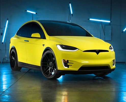 tesla vinyl wraps
