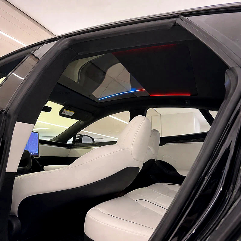 tesla model s electric sunshade4 tesla model s electric sunshade4